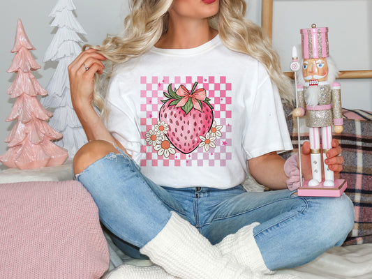 Strawberry Checkered - 1005