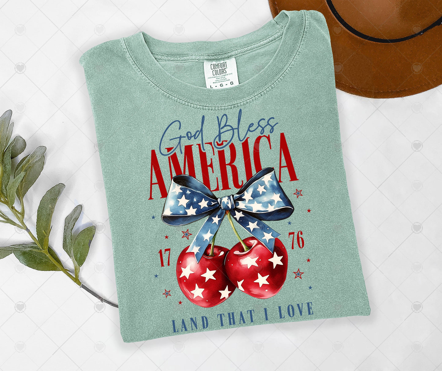 GOD BLESS AMERICA | DTF TRANSFER - 1583