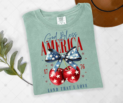 GOD BLESS AMERICA | DTF TRANSFER - 1583