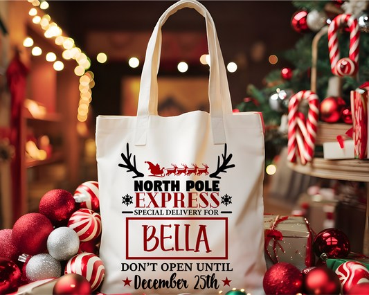 Personalized Christmas Tote Bag 6