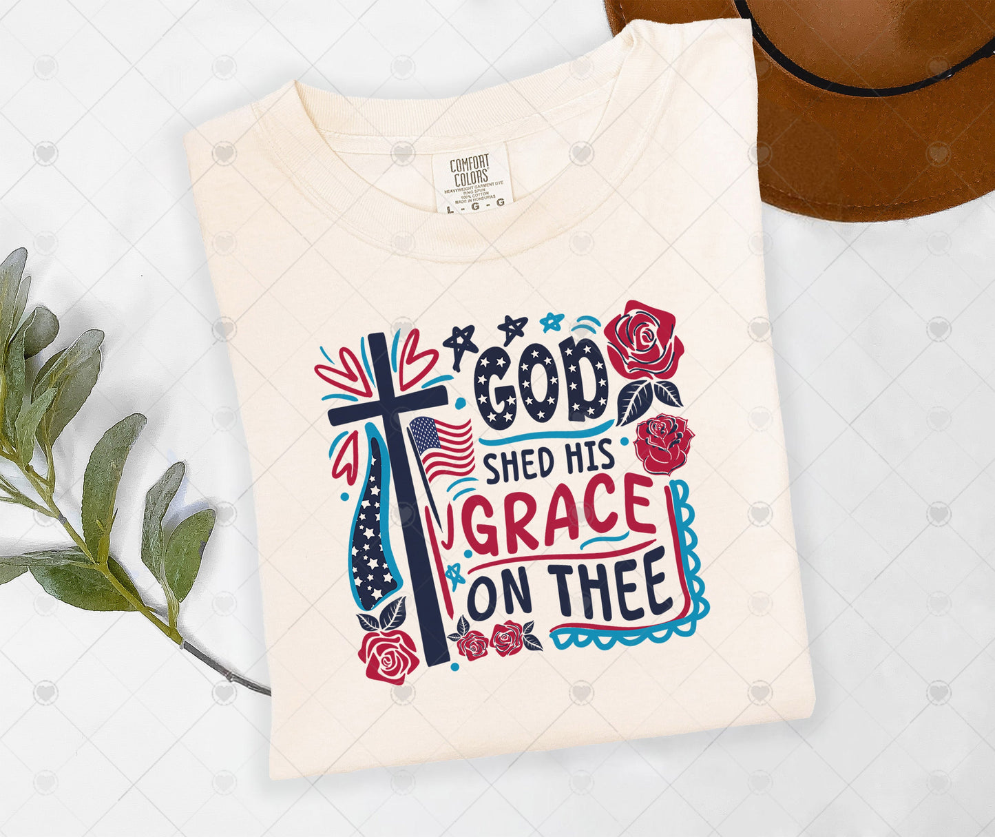 GOD SHED HIS GRACE ON THEE | DTF TRANSFER - 1463