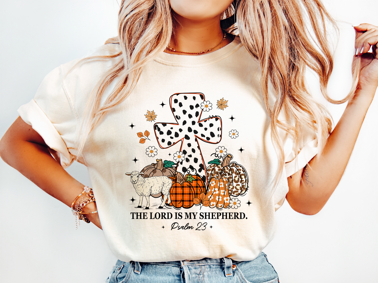 The Lord is my Shepard - Comfort Color - 722