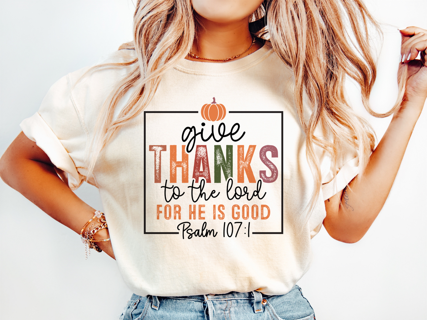 Give Thanks to the Lord - Comfort Color - 726