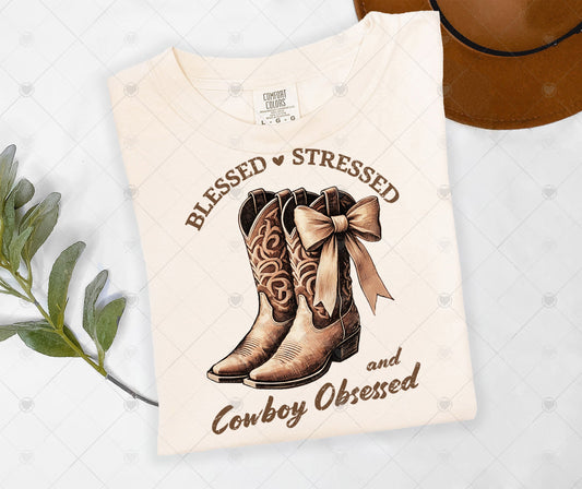 COWBOY OBSESSED | DTF TRANSFER - 1471