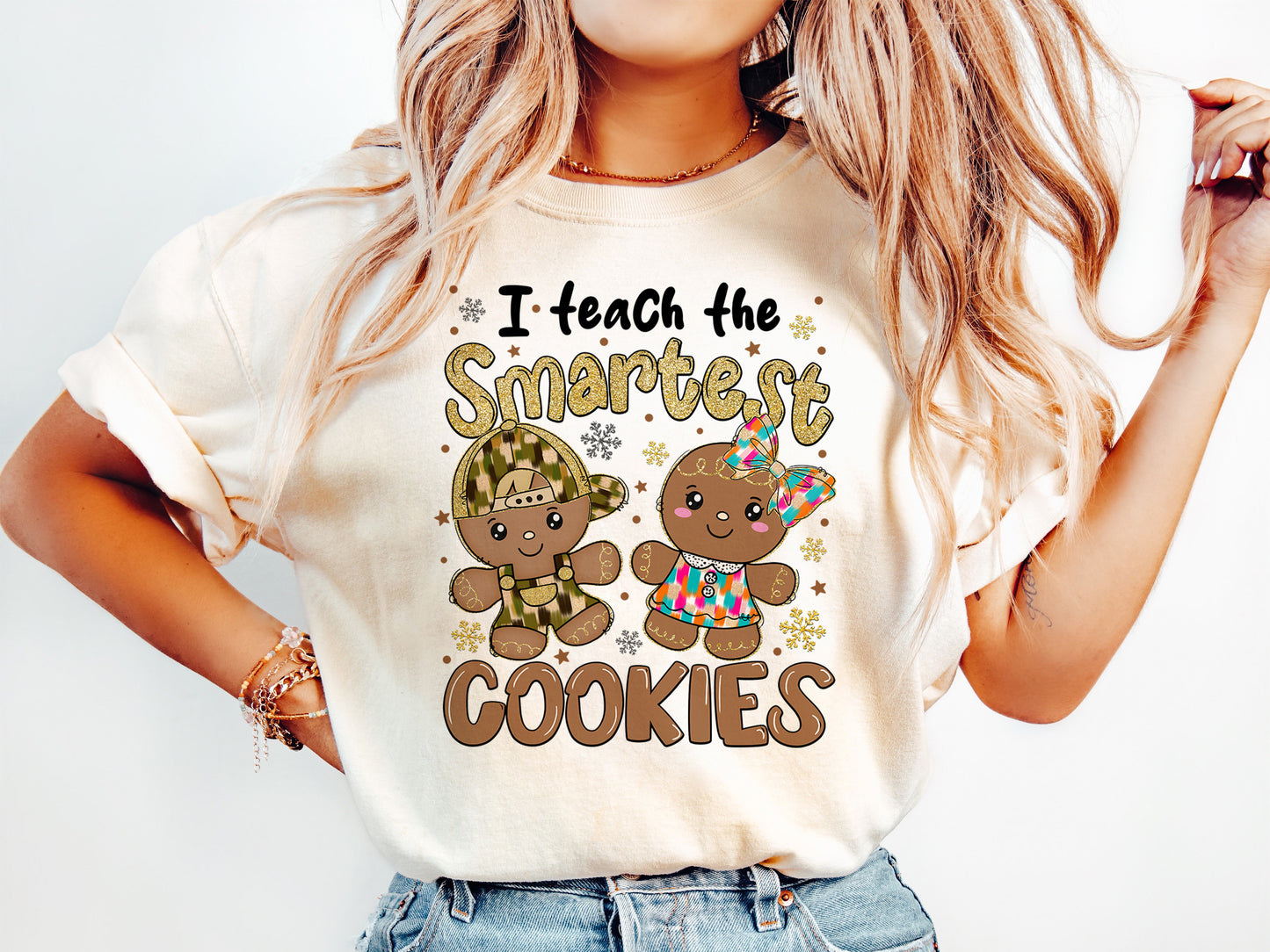 I Teach the Smartest Cookies - Comfort Color - 779