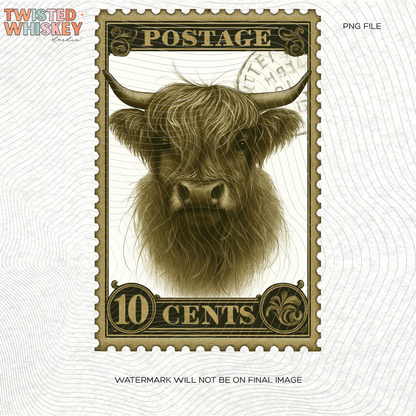 10 CENT HIGHLAND HEIFER | DIGITAL