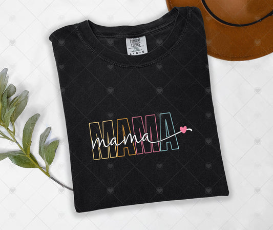 NEON MAMA | COMFOR COLOR GRAPHIC TEE - 1439