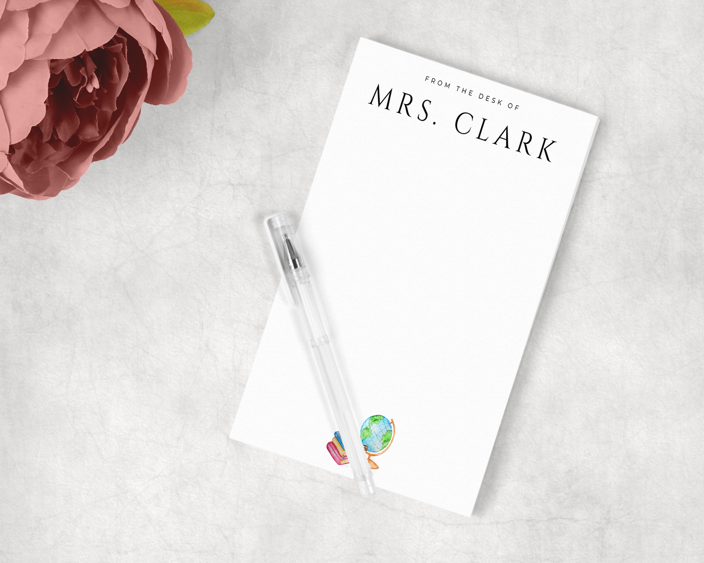 Personalized Teacher Notepad #14