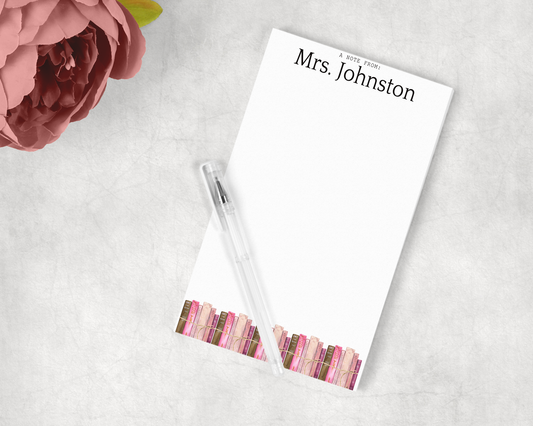 Personalized Teacher Notepad #15