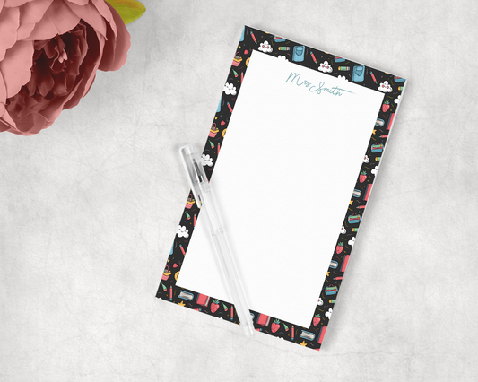 Personalized Teacher Notepad #2