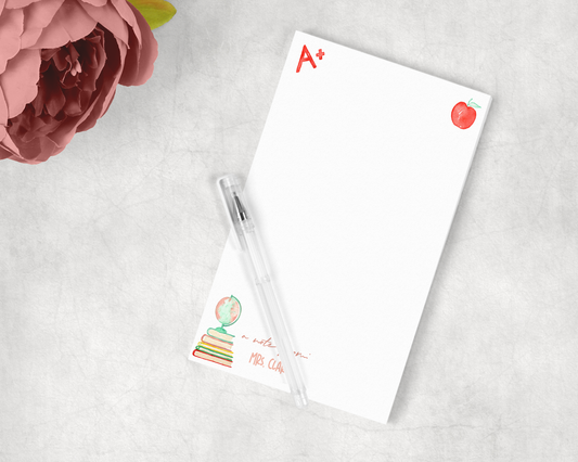 Personalized Teacher Notepad #7